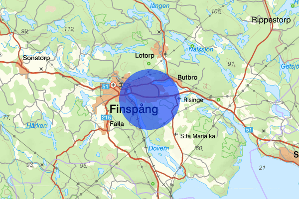 Viberga 12 november 09.07, Brand, Finspång