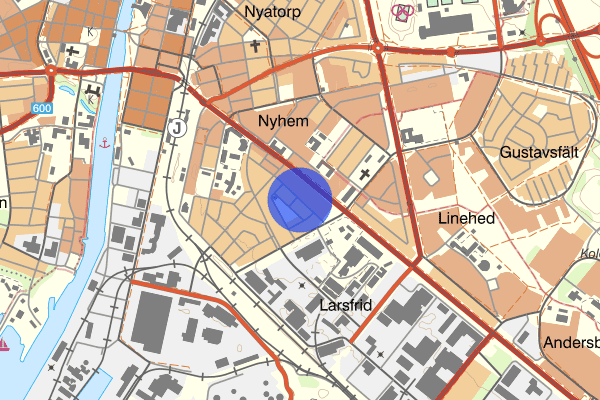 Hertig Knutsgatan 12 november 10.15, Trafikolycka, Halmstad