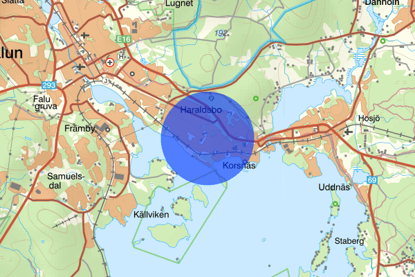 Hälsinggården 12 november 14.28, Ofredande/förargelse, Falun
