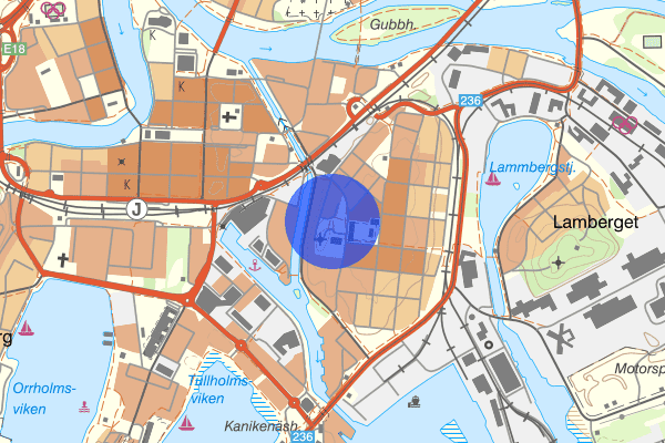 Karlagatan 12 november 16.57, Trafikolycka, Karlstad