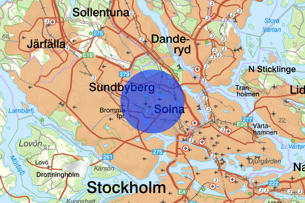 Storskogen 12 november 17.27, Fylleri/LOB, Sundbyberg