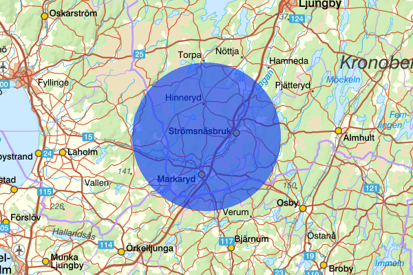  13 november 00.47, Misshandel, Markaryd