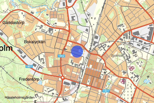 Nygatan 13 november 07.59, Trafikolycka, Hässleholm