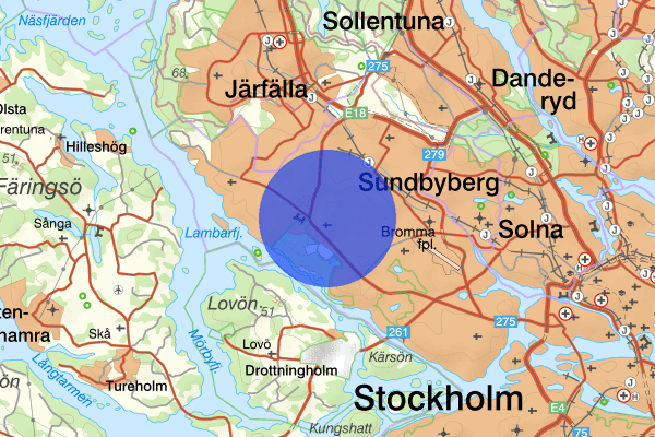 Vällingby 13 november 16.39, Trafikolycka, personskada, Stockholm