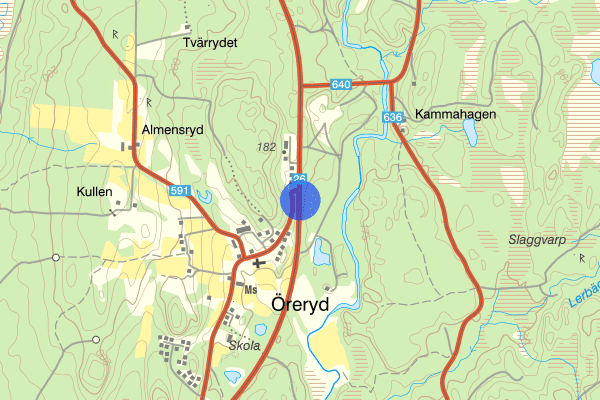 Öreryd norra 14 november 16.45, Trafikolycka, vilt, Gislaved