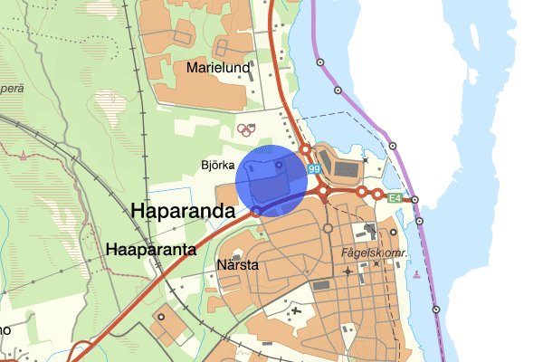 Stallvägen 15 november 08.52, Trafikolycka, Haparanda