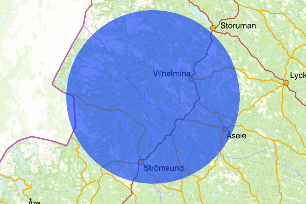  15 november 13.00, Trafikkontroll, Dorotea