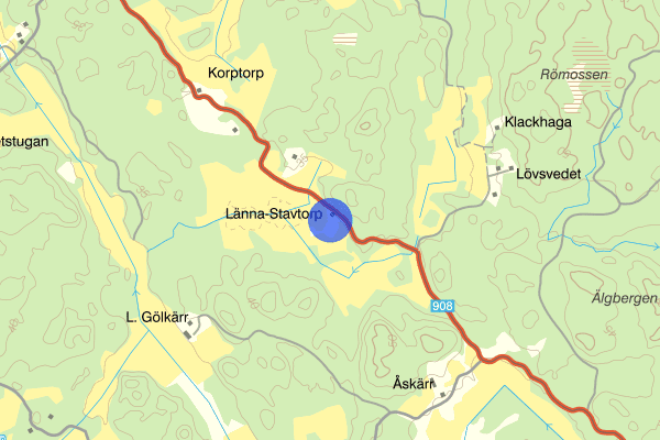 Länna-Stavtorp 15 november 12.57, Trafikhinder, Strängnäs