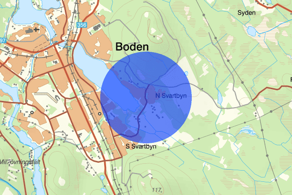 Norra Svartbyn 17 november 09.50, Arbetsplatsolycka, Boden