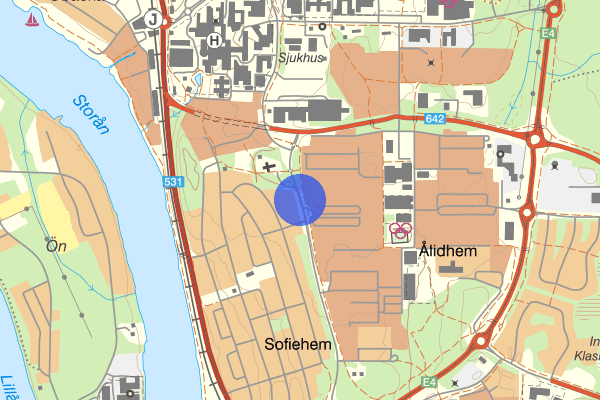 Studentvägen 17 november 11.10, Trafikolycka, Umeå