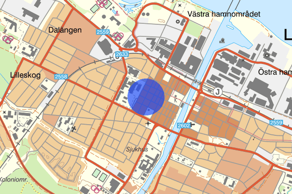 Vallgatan 17 november 21.06, Brand, Lidköping