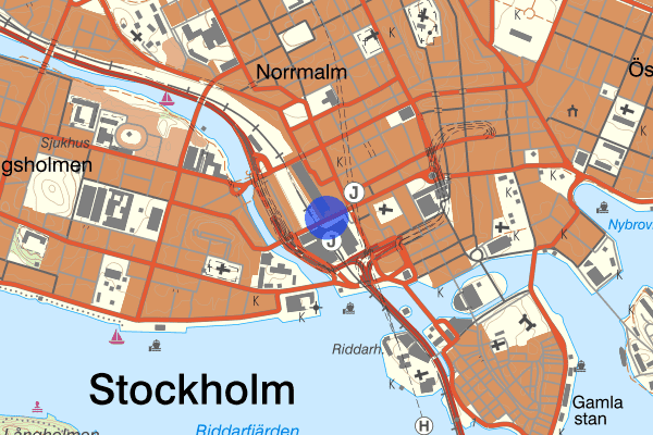 Centralstationen 18 november 18.19, Farligt föremål, misstänkt, Stockholm