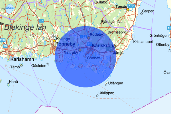 Karlskrona 19 november 11.12, Arbetsplatsolycka, Karlskrona