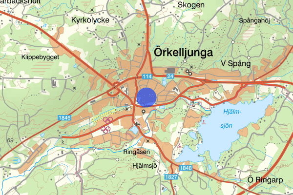 Valhallavägen 19 november 12.40, Trafikolycka, Örkelljunga