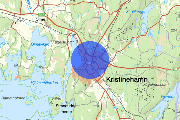 Villastaden 19 november 17.41, Rattfylleri, Kristinehamn