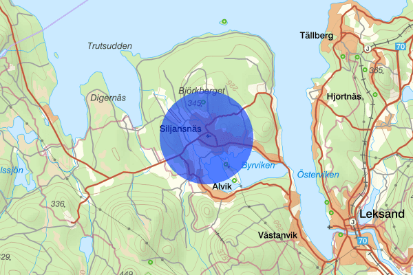 Siljansnäs 20 november 07.51, Arbetsplatsolycka, Leksand