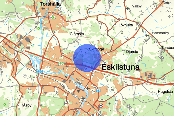 Årby 20 november 16.48, Trafikolycka, smitning från, Eskilstuna