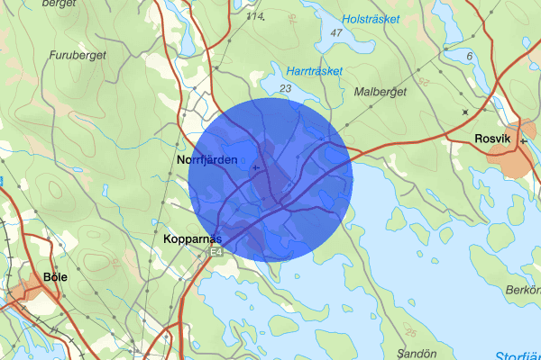Norrfjärden 20 november 19.05, Rattfylleri, Piteå