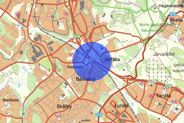 Barkarby 20 november 15.36, Olaga hot, Järfälla