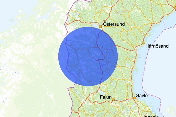  21 november 13.35, Trafikkontroll, Härjedalen