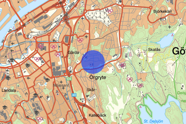 Bögatan 22 november 09.43, Trafikolycka, Göteborg