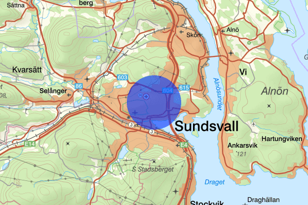 Haga 22 november 10.58, Rattfylleri, Sundsvall