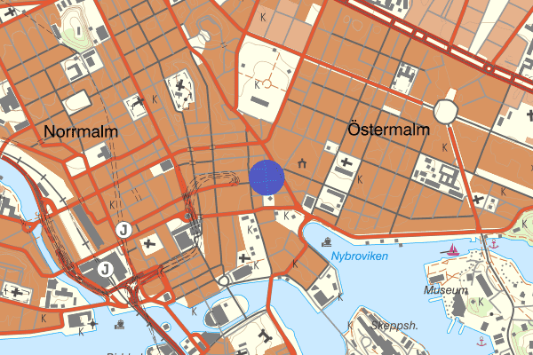 Biblioteksgatan 22 november 16.31, Stöld, Stockholm