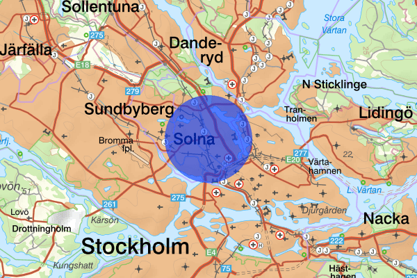 Hagalund 22 november 18.59, Rån, Solna