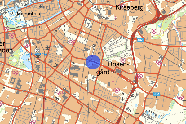 Amiralsgatan 23 november 13.24, Trafikolycka, Malmö