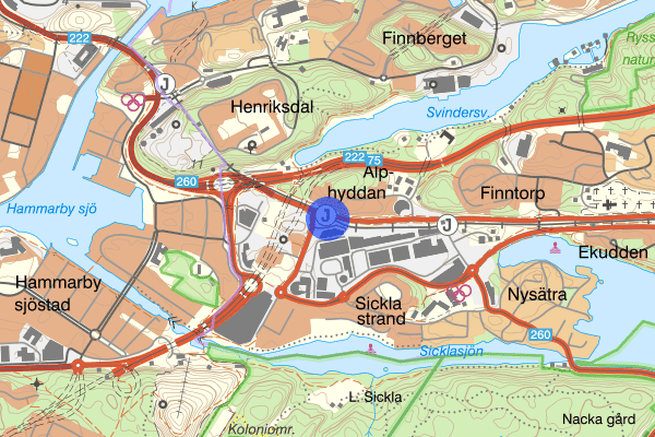 Sickla 24 november 05.20, Trafikbrott, Nacka