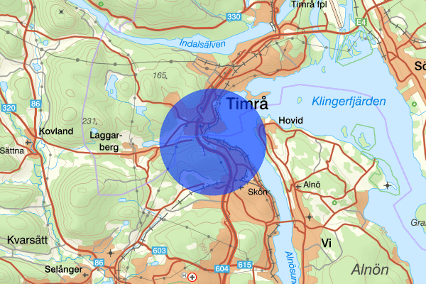 Skönvik 24 november 12.52, Trafikolycka, Sundsvall