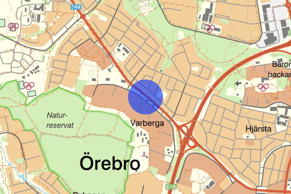 Ekersvägen 24 november 16.14, Trafikolycka, Örebro