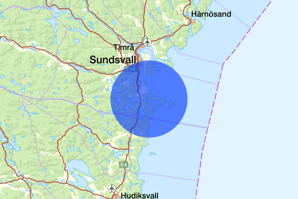 Njurunda distrikt 24 november 16.28, Trafikolycka, Sundsvall