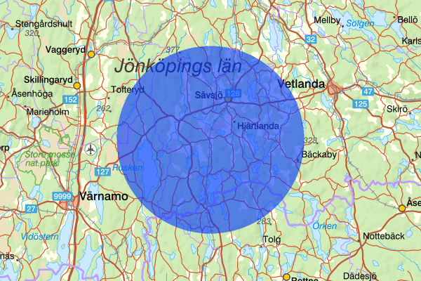  24 november 18.19, Trafikolycka, personskada, Sävsjö