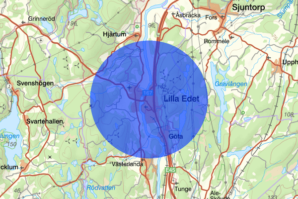 Lilla Edet 24 november 19.42, Brand, Lilla edet