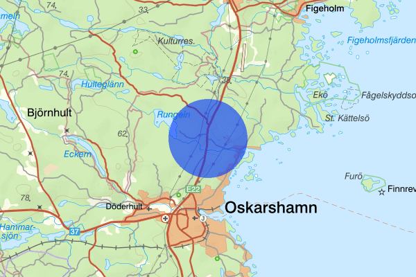 Glabo 25 november 06.40, Trafikolycka, Oskarshamn