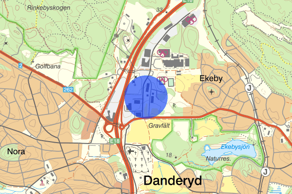 Rinkebyvägen 24 november 22.05, Larm Inbrott, Danderyd