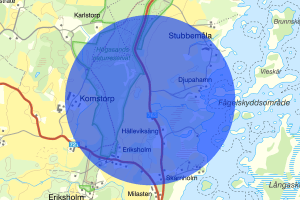 Norra Kustvägen 25 november 12.31, Trafikolycka, Karlskrona