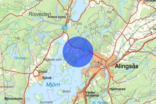 Björkekärr 26 november 16.26, Trafikolycka, vilt, Alingsås