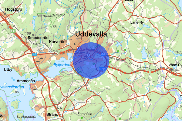 Tureborg 26 november 16.53, Smällar, Uddevalla