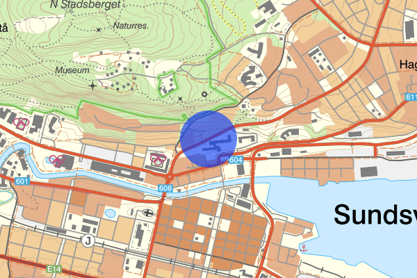 Tivolivägen 26 november 13.36, Trafikolycka, Sundsvall