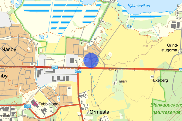 Ålholmsgatan 26 november 20.44, Trafikolycka, Örebro