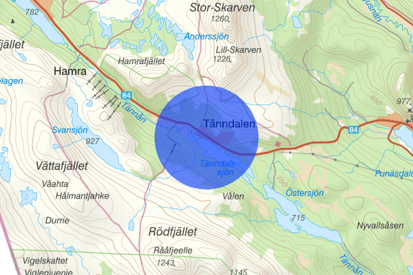 Tänndalen 27 november 12.12, Arbetsplatsolycka, Härjedalen
