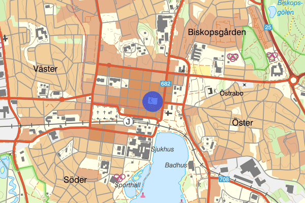 Stortorget 28 november 01.45, Misshandel, Växjö