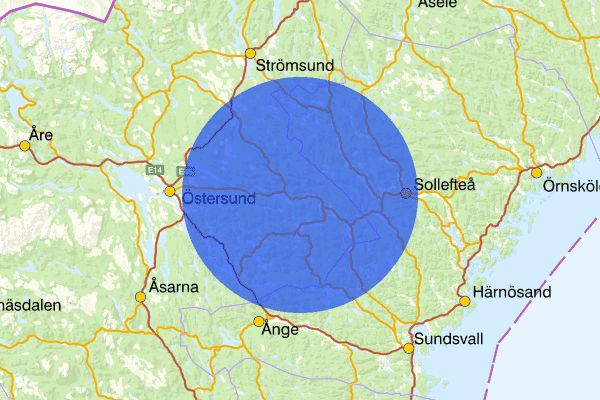  28 november 10.23, Trafikolycka, Ragunda