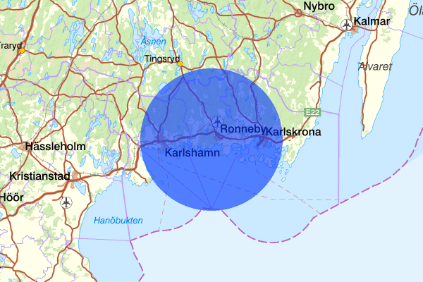  29 november 00.15, Rattfylleri, Ronneby