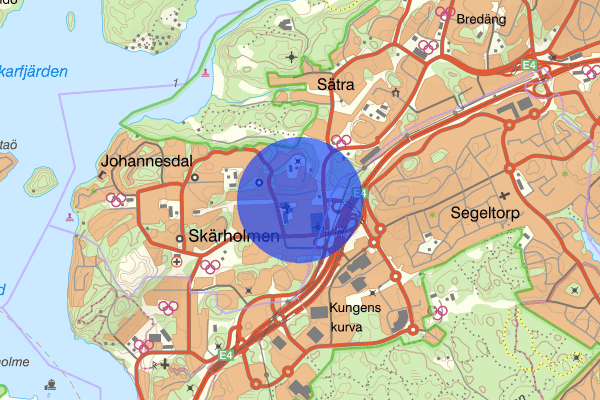 Skärholmen 29 november 12.25, Brand, Stockholm