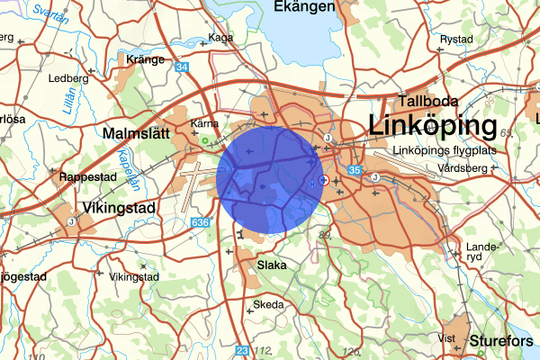 Västra Valla 29 november 13.14, Trafikolycka, Linköping