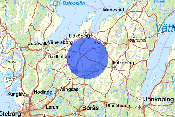 29 november 14.43, Trafikolycka, smitning från, Vara