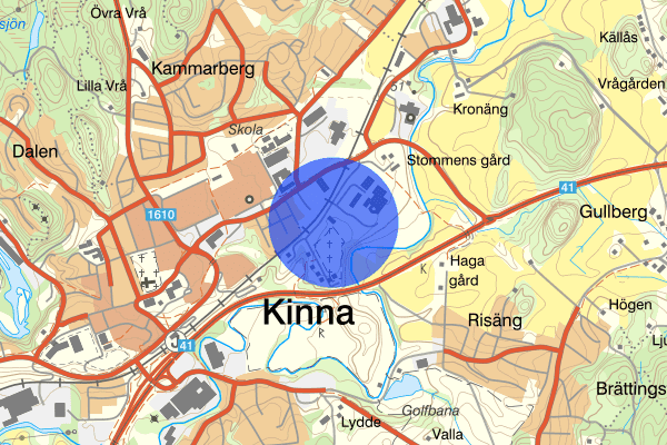 Kinnaborgsvägen 29 november 17.47, Skadegörelse, Mark